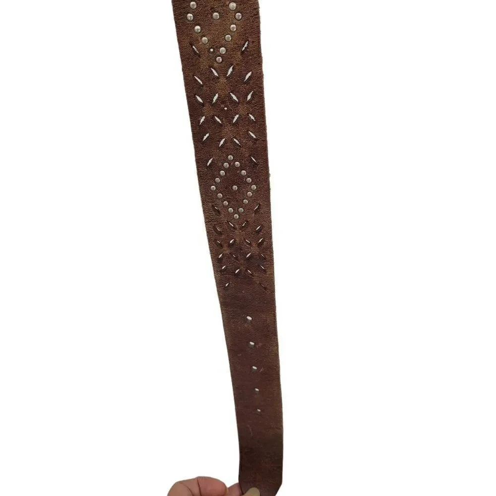 Vintage brown leather